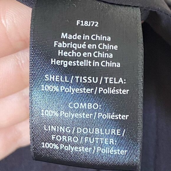 NWT Rachel Zoe Velvet Black Blazer Shimmer Double Breasted Size M - Picture 8 of 11